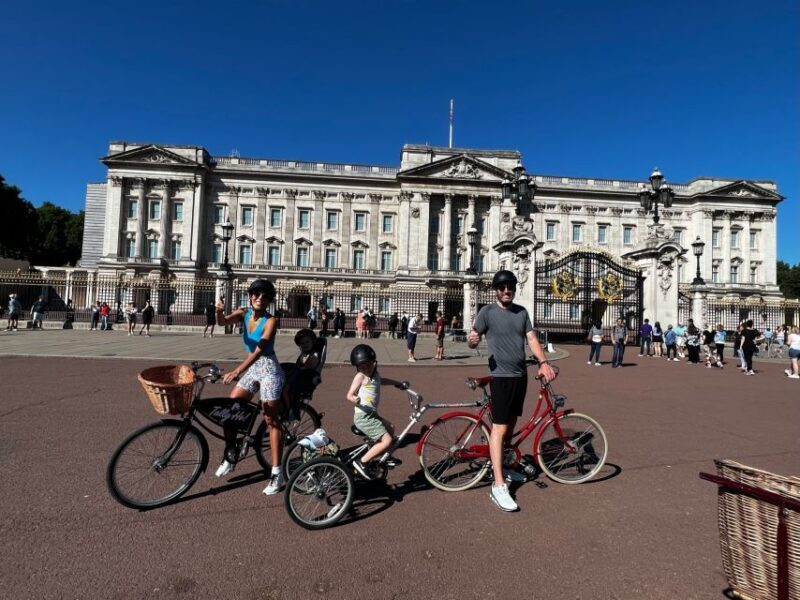 London: Private Family Guided Bike Tour with Childseats - The Value in the Cost