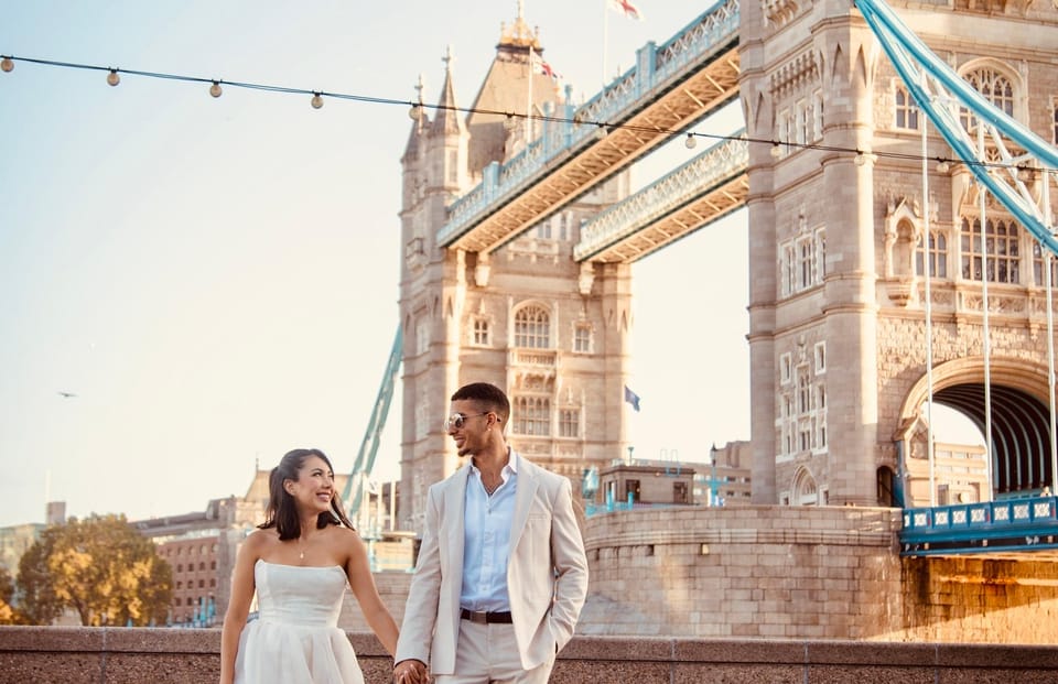 London: Private Landmarks Photoshoot With Video Clip Option - Photo Delivery Process