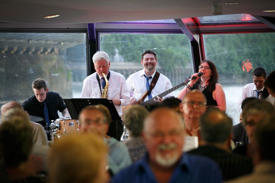 London: River Thames Dinner Cruise With Live Jazz - Key Points