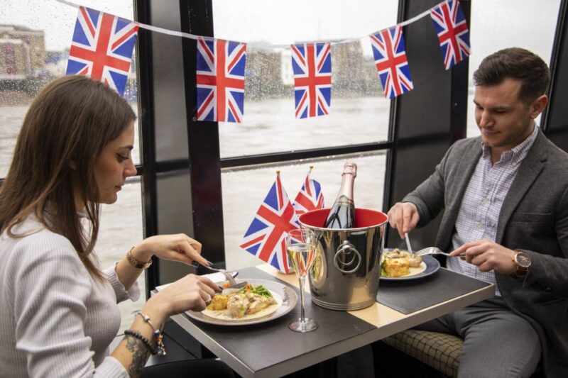 London River Thames Lunch Cruise - Seating Arrangements