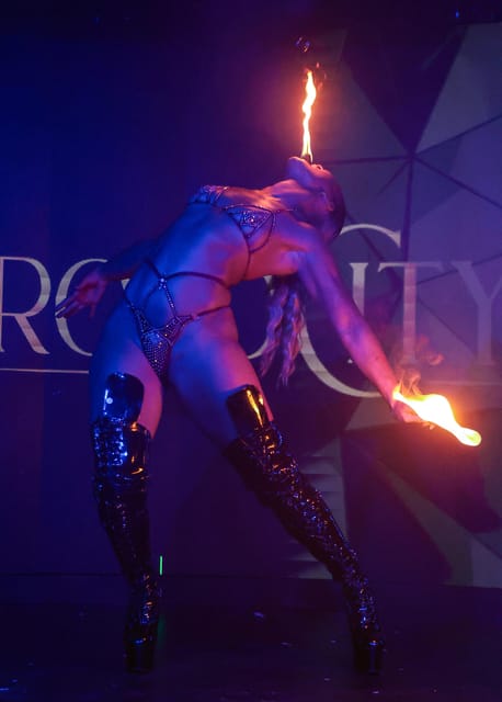 London: Sinner Speakeasy Cabaret Show Ticket and Meal Option - Dinner Options