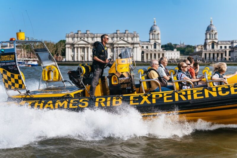 London: Speedboat Sightseeing Tour - Good To Know