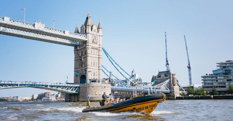 London: Speedboat Sightseeing Tour - Experience Highlights