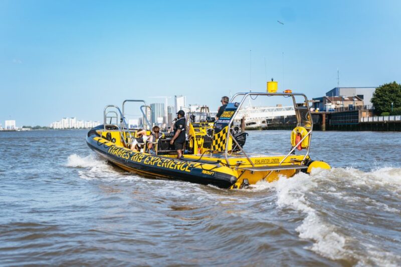 London: Speedboat Sightseeing Tour - Itinerary Details