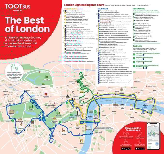 London: Tootbus Hop-on Hop-off with optional River Cruise - An Informative Look at the Tour Experience