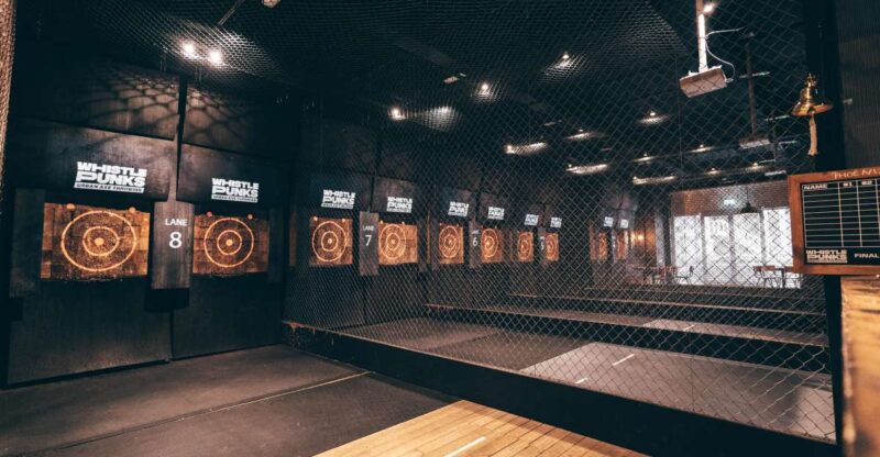 London: Urban Axe Throwing Experience Oxford Circus - What to Expect