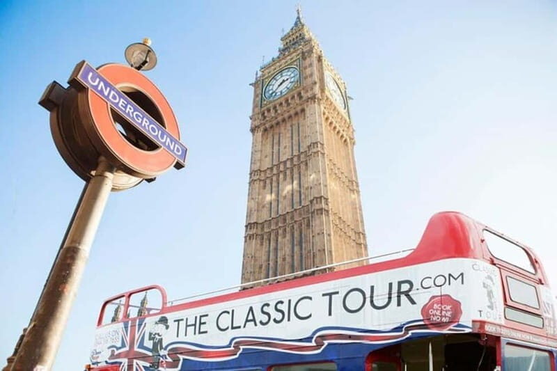 London Vintage Bus Tour: Live Comedy Sightseeing Show - What to Expect from the London Vintage Bus Tour
