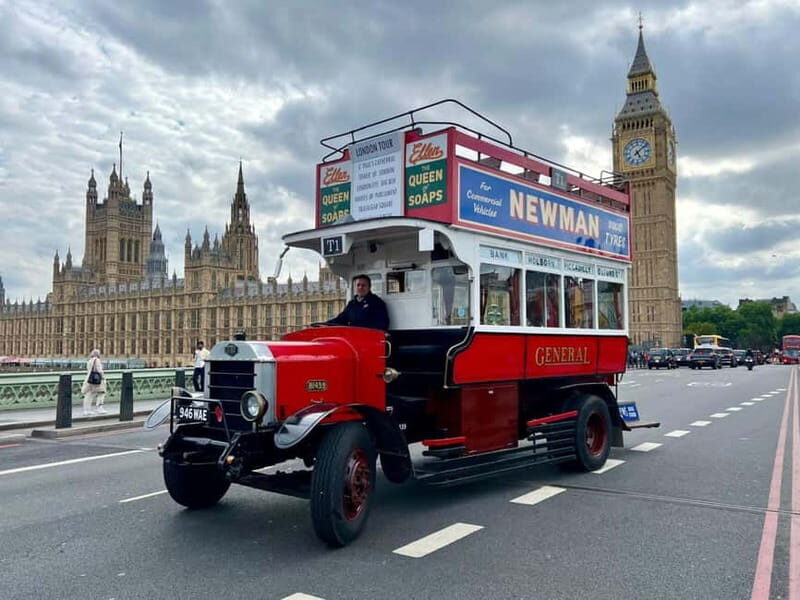 London: Vintage Open-Top Bus Tour with Guide - An in-depth look at this vintage London experience