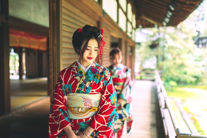 Long-sleeved Furisode Kimono Experience in Kyoto - Dressing in a Furisode Kimono