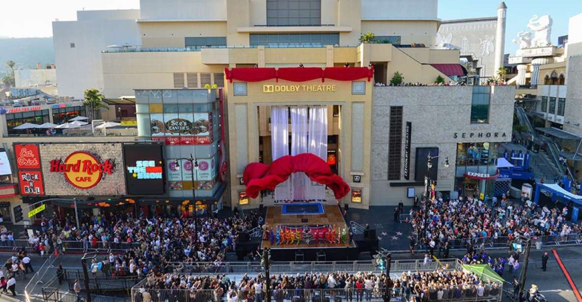 Los Angeles: Dolby Theatre Admission Ticket and Guided Tour - Key Points