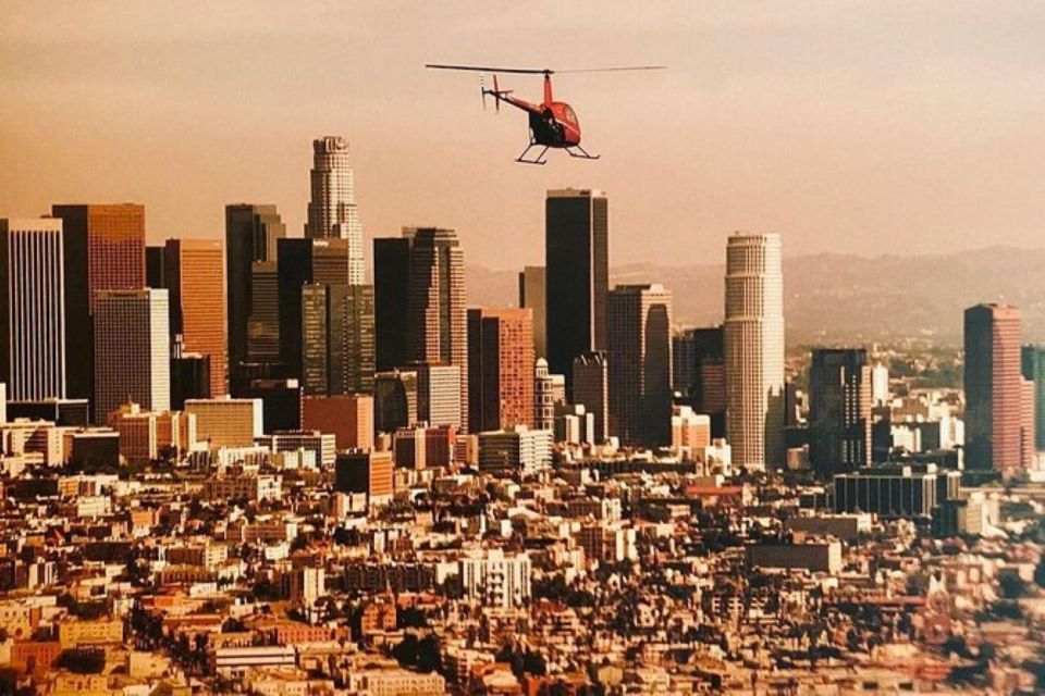 Los Angeles: Downtown Rooftop Landing Helicopter Tour - Special Occasions