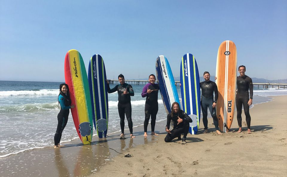 Los Angeles: Group Surfing Lesson - Included Surfing Equipment
