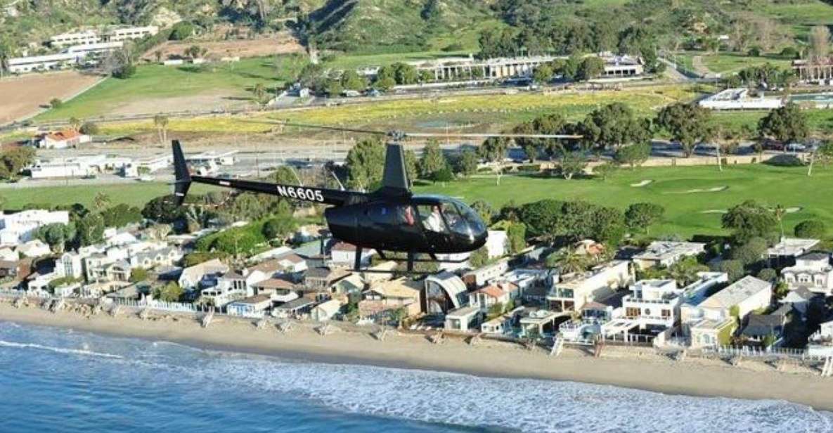 Los Angeles: Helicopter Tour to Eureka Tasting Kitchen - Tour Description