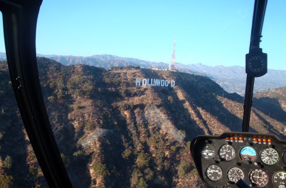 Los Angeles Romantic Helicopter Tour With Mountain Landing - Inclusions