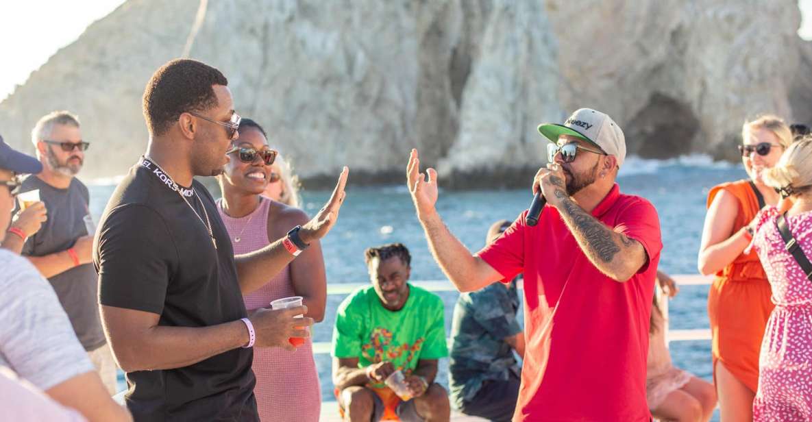 Los Cabos: Sunset Fiesta Dinner Cruise With Camel Ride Tour - Key Points