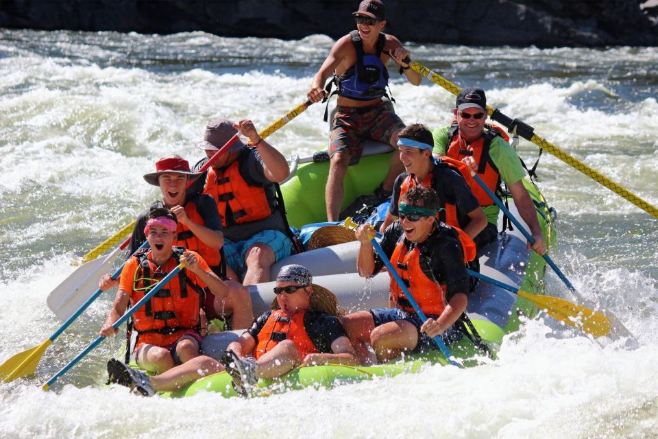 Lower Salmon Canyons Rafting - Inclusions and Restrictions