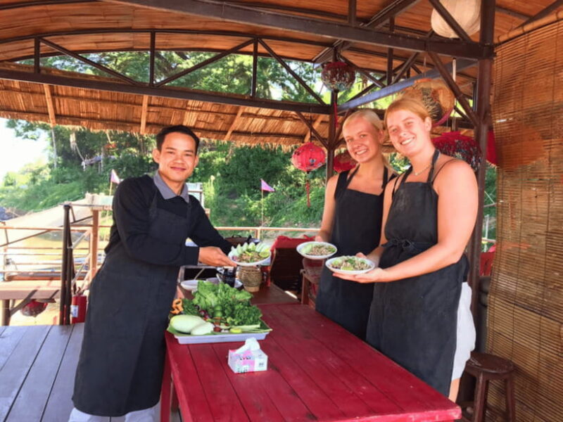 Luang Prabang: Mekong River Cooking Class with Hotel Pickup - Transportation and Practical Details