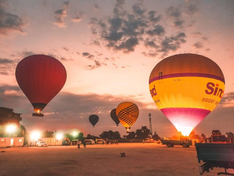 Luxor: Amazing Sunrise Hot Air Balloon Ride - Booking Process