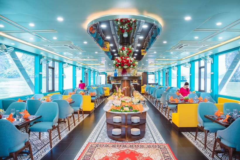 Luxurious Halong 1 Day Trip: Pickup Hanoi, Dropoff Ninh Binh - Sunset Party and Departure