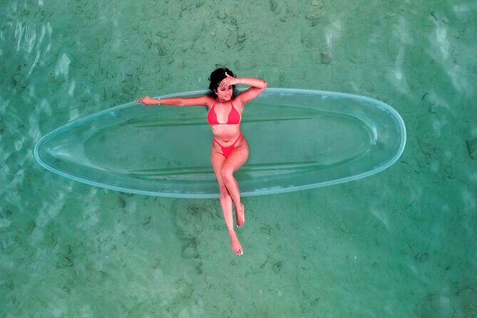 Luxury Clear Kayak Drone Photoshoot in Tobago - The Sum Up