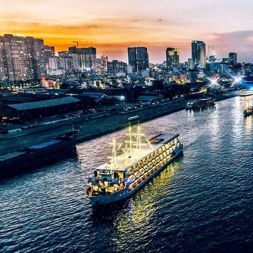 Luxury Cruise and Dine Experience Along Saigon River - Itinerary Highlights
