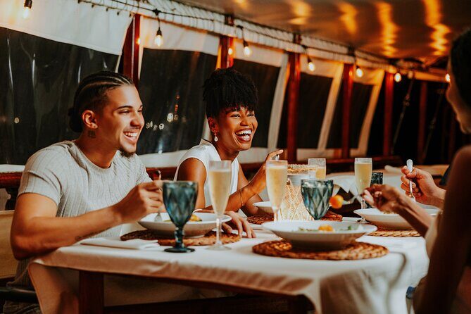 Luxury Four-Course Caribbean Dinner Cruise Experience - Authentic Guest Experiences