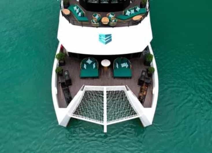 Luxury Halong Catamaran Day Cruise Explore Halong-Lan Ha Bay - Detailed Experience