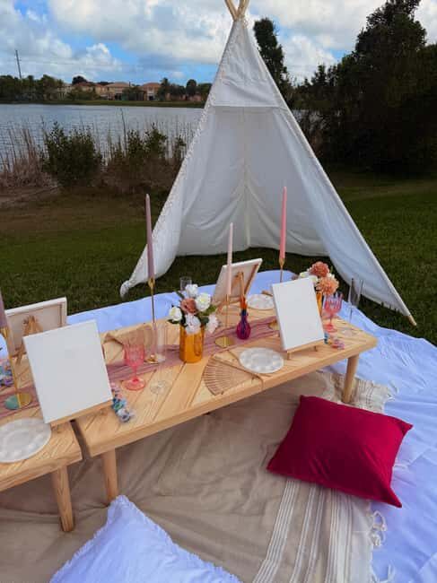 Luxury Outdoor Sip & Paint Experience- Near Miami - The Sum Up: A Refreshing Twist on a Classic Activity