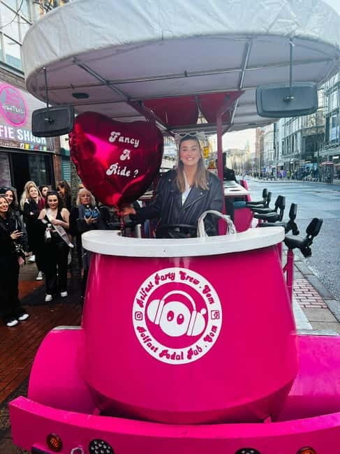Luxury Pink Hen Party Bike Tour of Belfast - An Overview of the Pink Bike Tour in Belfast