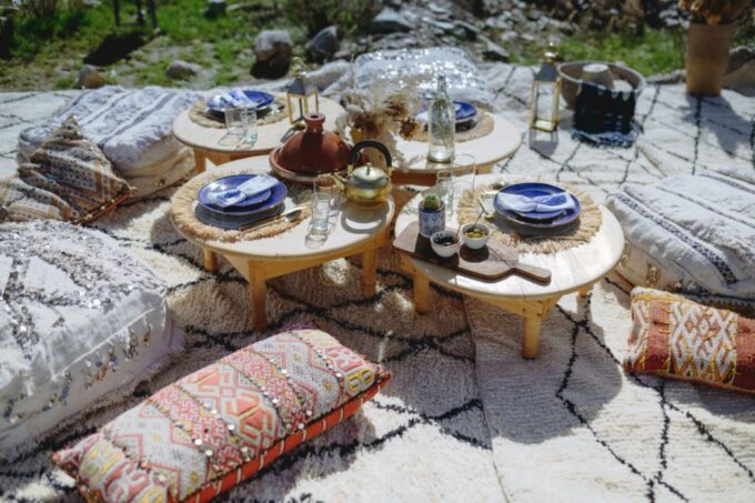 Luxury Private Day Trip To Agafay Desert And Atlas Mountains - Hiking in Imlil Mountains