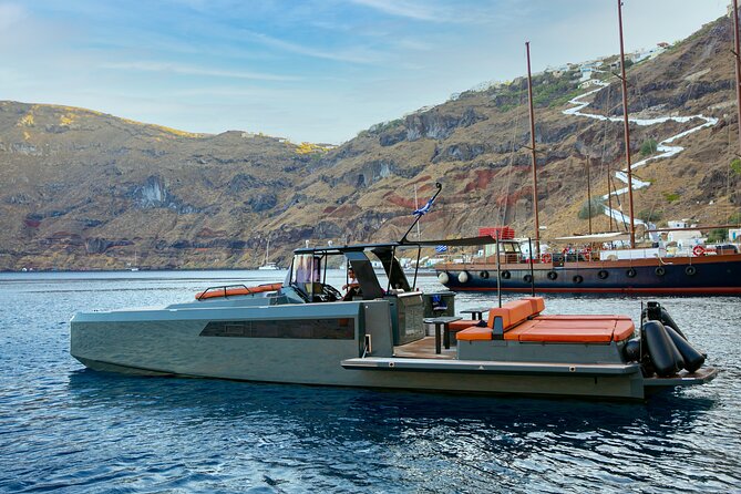 Luxury Private Power Catamaran Tour in Santorini - Cancellation Policy and Terms