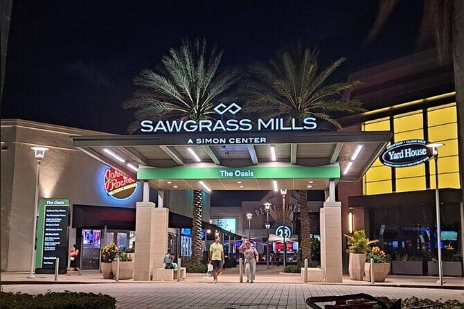 Luxury Roundtrip Transfer to Sawgrass Mall from Miami Hotel - Key Points