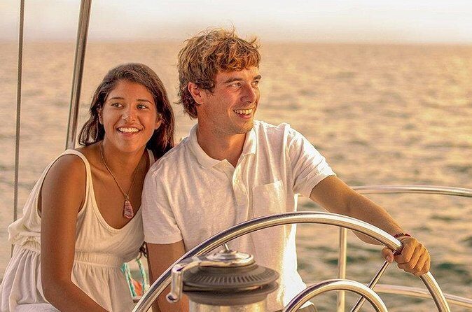 Luxury Sailboat at Sunset in Cancun - Sunset and Photos