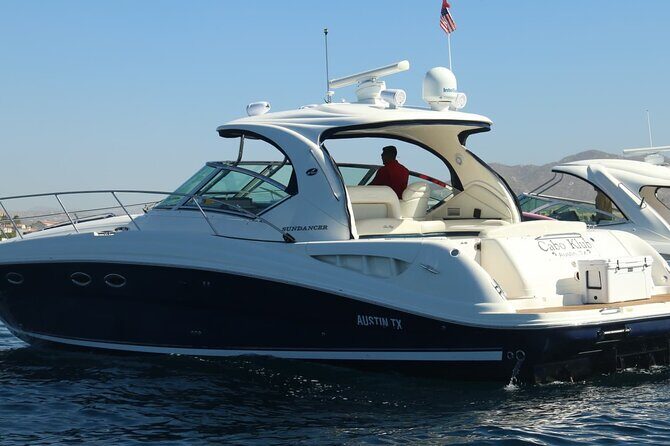 Luxury Yacht Tour in Los Cabos 45FT SeaRay Sundancer - The Itinerary: What to Expect on Your Day at Sea