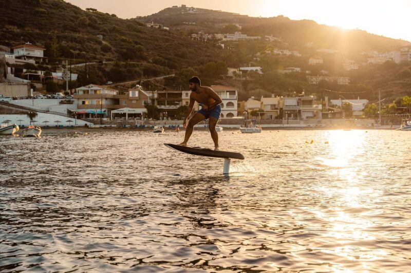 Lygaria Beach: Electric Surf board Efoil or Jetsurf - Key Points