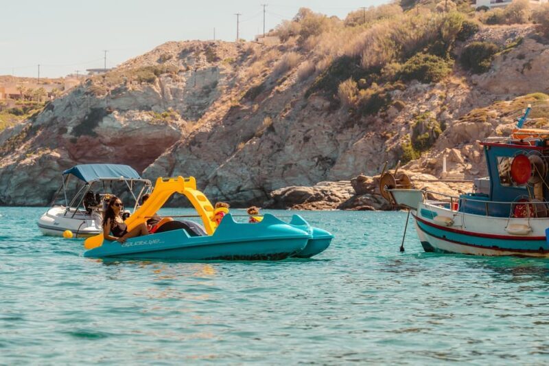 Lygaria Beach: Pedal Boat (Pedalo) - Key Points