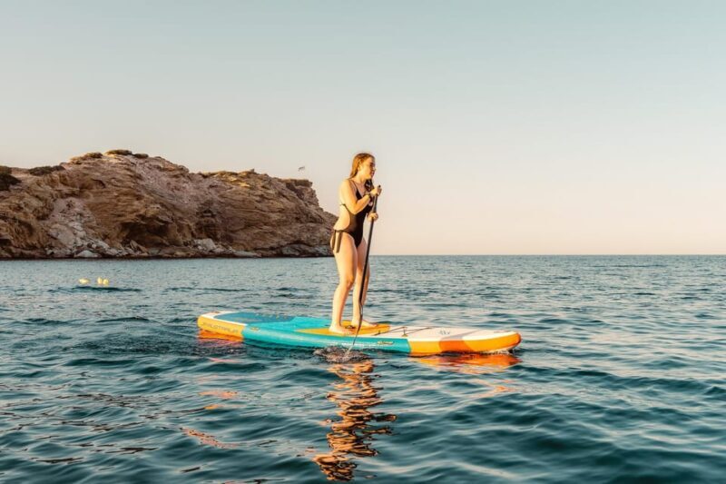 Lygaria Beach: Stand-up Paddle Board (SUP) with or w/o E-Fin - A Closer Look at the Experience