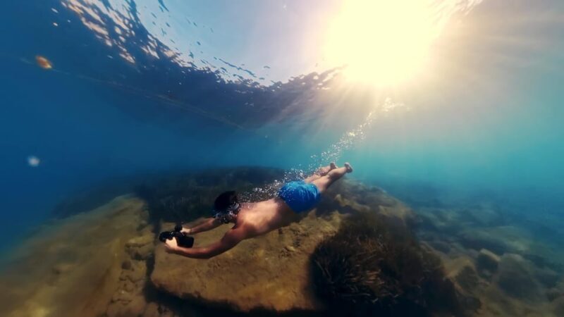 Lygaria Beach: Underwater Sea Scooter - Key Points