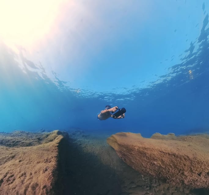 Lygaria Beach: Underwater Sea Scooter - Introduction to the Experience