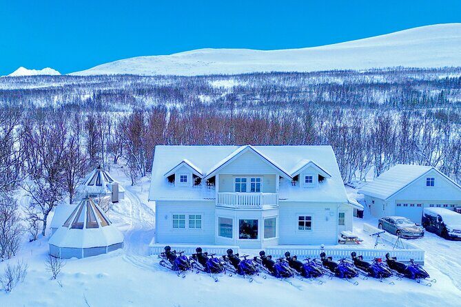 Lyngen Alps Guided Snowmobile Tour From Tromso - Key Points