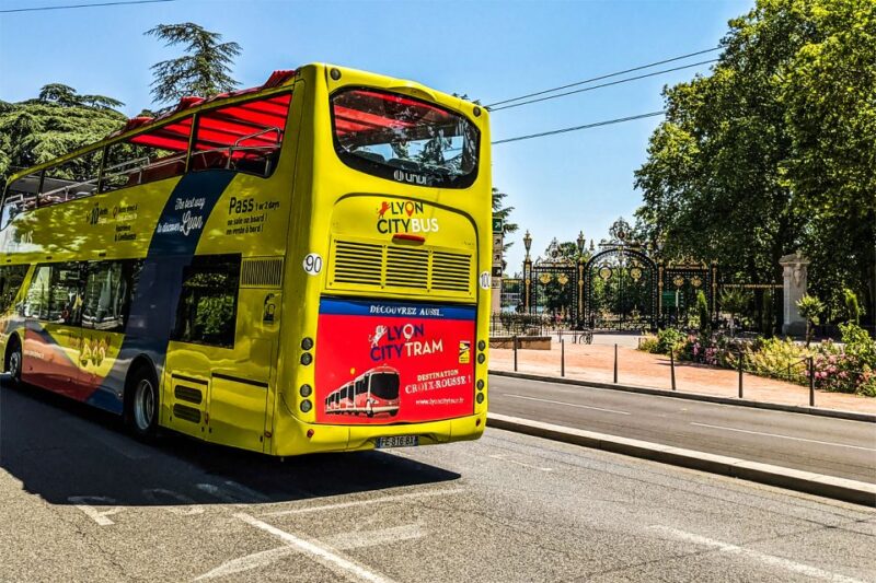 Lyon City Hop-on Hop-off Sightseeing Bus Tour - Key Points