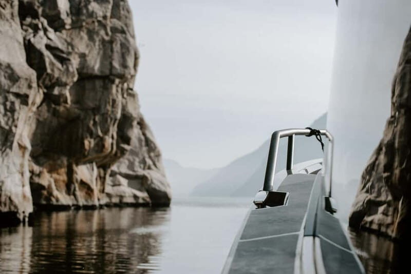 Lysefjord (Stavanger): Boattrip to Preikestolen from Forsand - Key Points