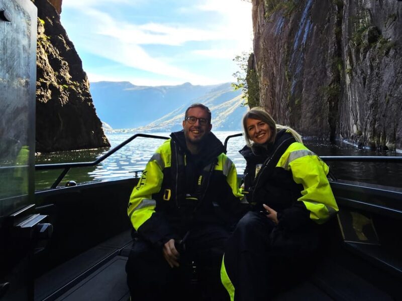 Lysefjord (Stavanger): Boattrip to Preikestolen from Forsand - Authentic, Balanced, and Enjoyable