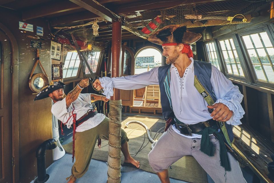 Madeira Beach: Pirate Adventure Cruise With Beer and Wine - Souvenir Items and Guided Tour