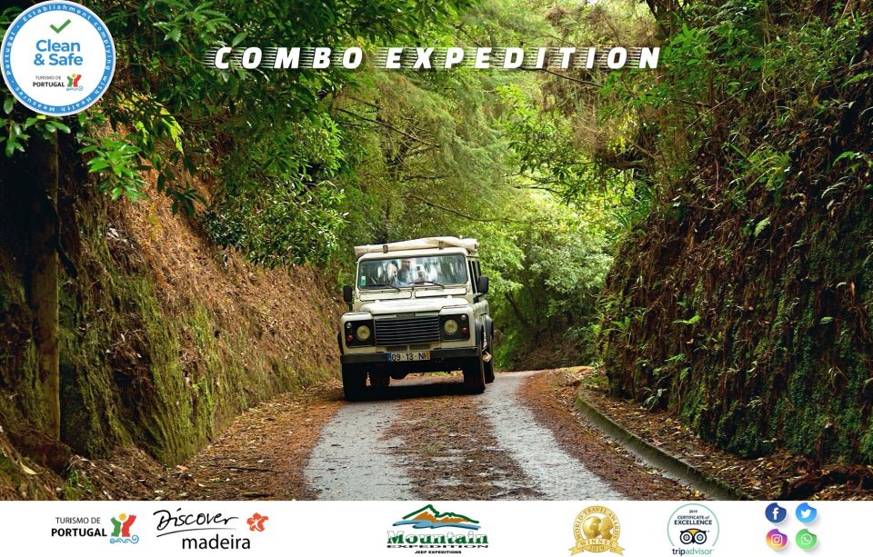 Madeira: Mini-Combo East Challenge: Jeep Safari + Levada - Pricing Information