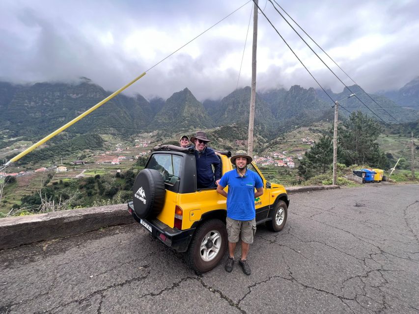 Madeira: Wine Tasting Guided Tour, Jeep Safari, & Viewpoints - Guided Jeep Safari Adventure