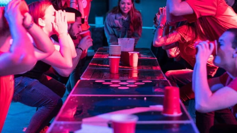 Madrid: Beer Pong Experience  Drink, Play & Compete! - Key Points  