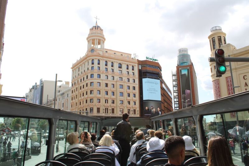 Madrid: Big Bus Hop-On Hop-Off Tour With Live Guide - Additional Options
