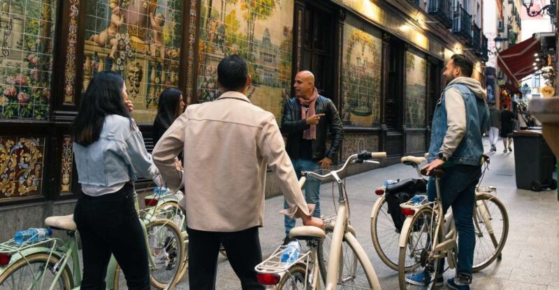 Madrid by Night: Vintage Bike Tour Highlights/Optional Tapas - Exploring Madrid After Dark: What this Tour Offers