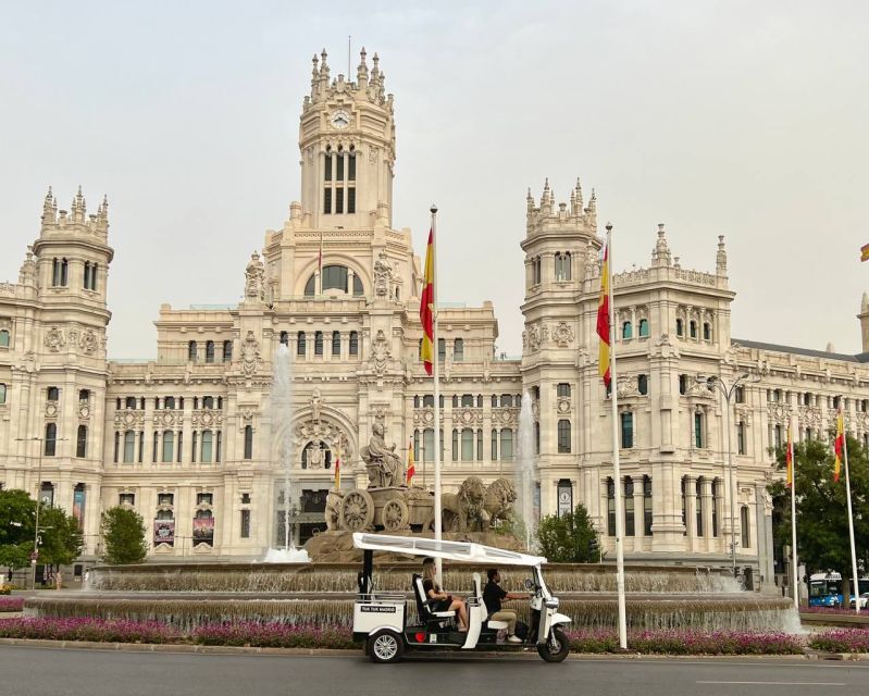 Madrid: City Highlights Private Tuk-Tuk Tour W/ Audio Guide - Experience Highlights